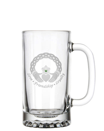 Celtic Claddagh Beer Mugs