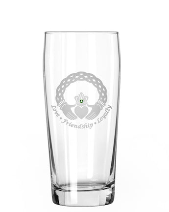 Celtic Claddagh Pint Glasses