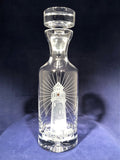 Lighthouse Cylinder Decanter