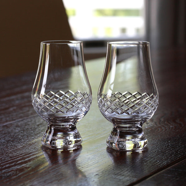 Diamond Pattern Single Malt Glass