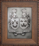 Wedding Crest — Framed 11 x 14