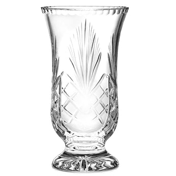 Customizable Flared Crystal Vase