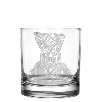 Celtic Hounds Whiskey Glasses