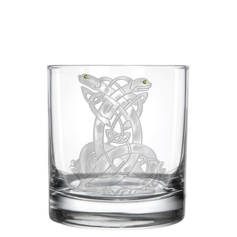 Celtic Hounds Whiskey Glasses