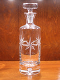 Bethlehem Star Cylinder Decanter