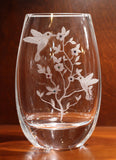 Sweet Surprises Hummingbird Teardrop Vase