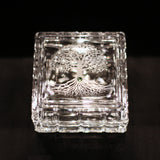 Tree of Life Square Crystal Jewelry Box