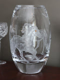 Stallion Reflections Elliptical Vase