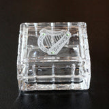 The Harp Square Crystal Jewelry Box