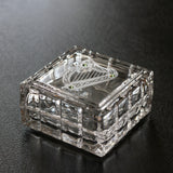 The Harp Square Crystal Jewelry Box