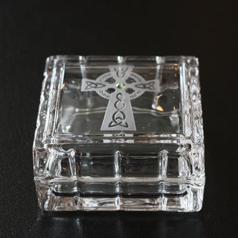 Square Crystal Jewelry Box - Healy Signature Collection