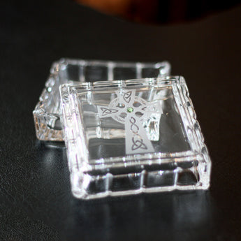 Square Crystal Jewelry Box - Healy Signature Collection