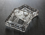Celtic Cross Square Crystal Jewelry Box