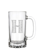 Celtic Initial Glassware