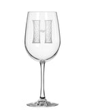 Celtic Initial Glassware