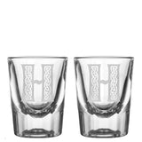 Celtic Initial Glassware