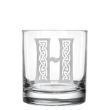 Celtic Initial Glassware