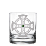 Celtic Maltese Cross Whiskey Glasses