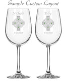 Custom Healy Signature Collection Red Wine Glasses