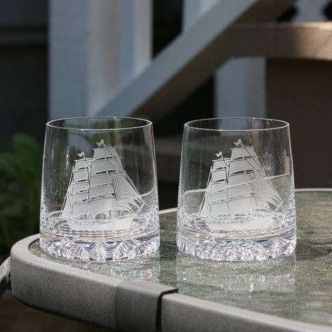 Schooner Tapered Whiskey Glasses