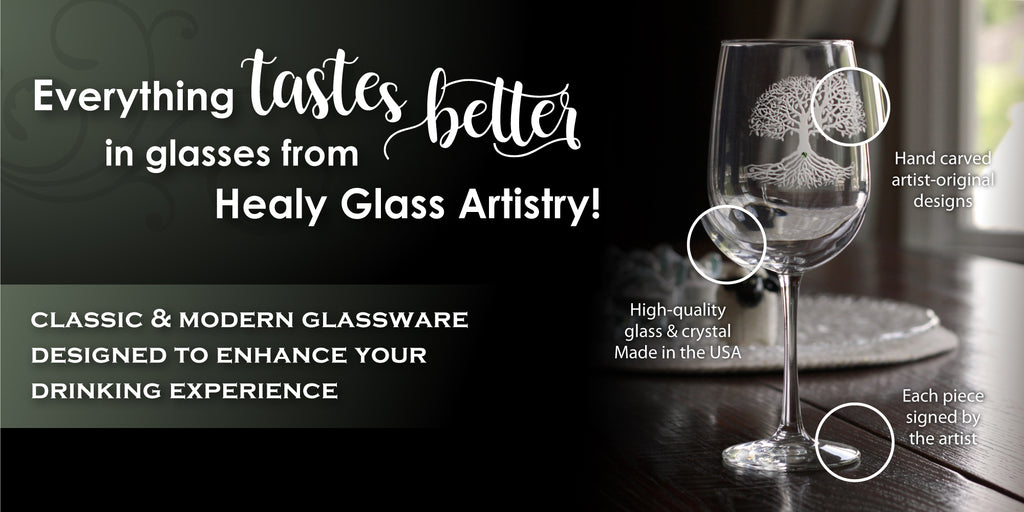Irish Glassware, Hand-Carved Glass
