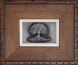 Tree of Life — Framed Hand-Carved Fine Art Glass