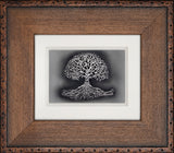 Tree of Life — Framed Hand-Carved Fine Art Glass