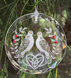 Two Turtle Doves Ornament