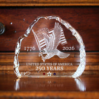 America: 250 Years of Independence - Limited Edition Crystal Sculpture