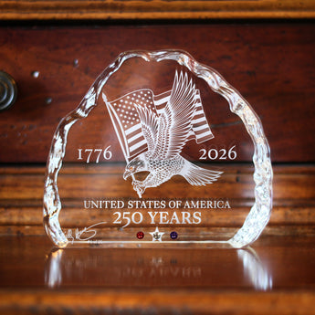 America: 250 Years of Independence - Limited Edition Crystal Sculpture