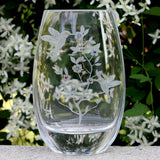 Sweet Surprises Hummingbird Teardrop Vase