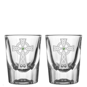 Celtic Cross Shot Glasses
