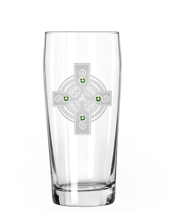 Celtic Shield Pint Glass