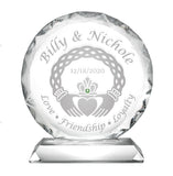Claddagh Faceted Cake Topper