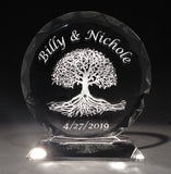 Tree of Life Faceted Cake Topper
