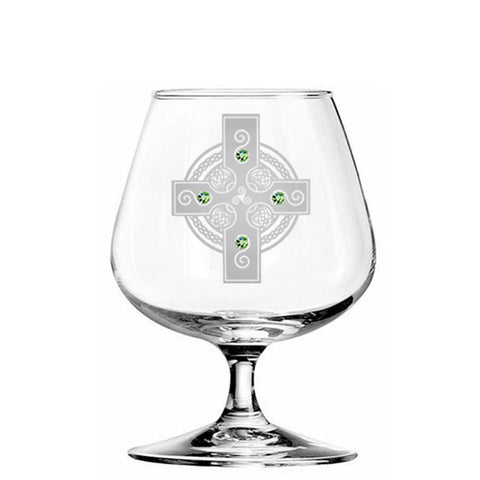 Celtic Shield Brandy Glasses