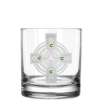 Celtic Shield Whiskey Glasses