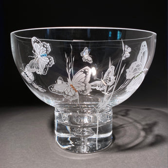Butterfly Footed Centerpiece Bowl