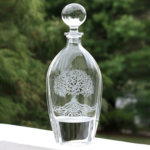 Tree of Life Chieftain Decanter