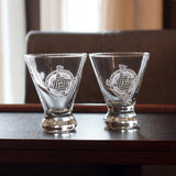 St. Brigid's Cross Modern Cocktail Glasses