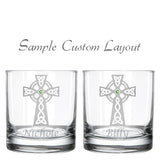 Custom Healy Signature Collection Whiskey Glasses