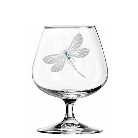 Dragonfly Brandy Glasses