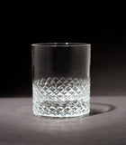Diamond Pattern Whiskey Glasses