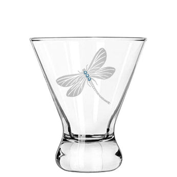 Dragonfly Modern Cocktail Glasses