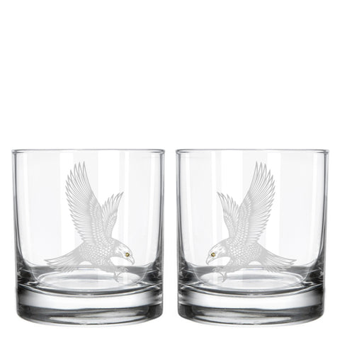 Soaring Eagle Whiskey Glasses