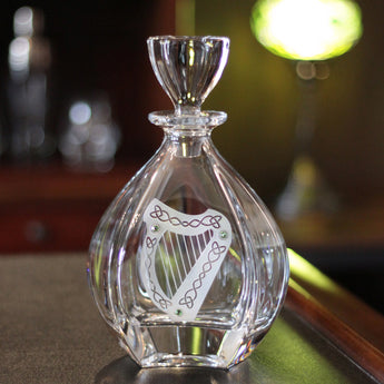 Aurum Crystal Crystal Cut Decanter 12 Oz, Two Classic Whisky Scotch  Glasses, Wedding Gift Crystal Cut Carafe Whiskey Tumblers 