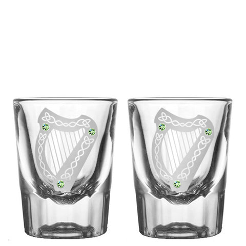 The Harp Shot Glasses