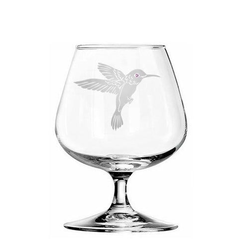 Hummingbird Brandy Glasses