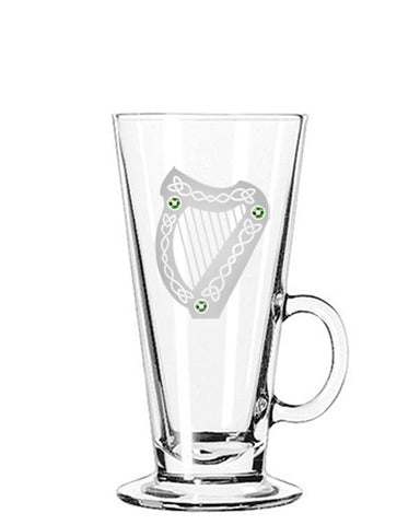 The Harp Irish Coffee Glasses