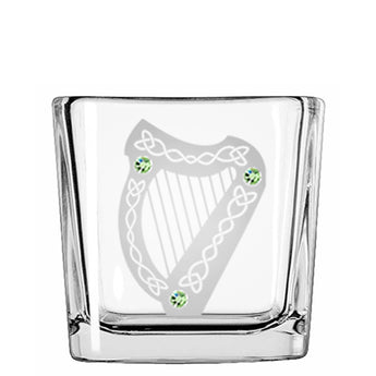The Harp Pint & Shot Glass Set – Healy Glass Artistry